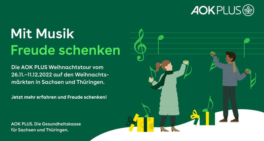 AOK PLUS Weihnachtstour 