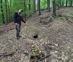 Unterwegs mit  Ranger Danny im Nationalpark Hainich.