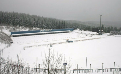 Vorbereitungen für Biathlon-Weltcup in Oberhof laufen