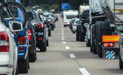 Viel Verkehr, wenig Baustellen