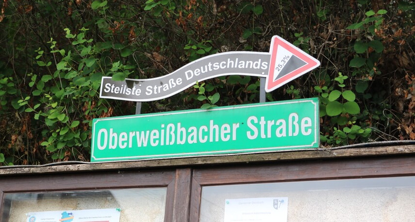Straßenfest in der steilsten Straße Deutschlands