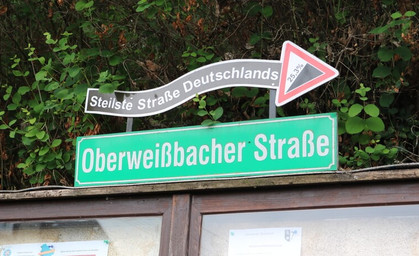 Straßenfest in der steilsten Straße Deutschlands