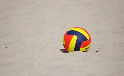 Neuer Beachvolleyballplatz in Manebach