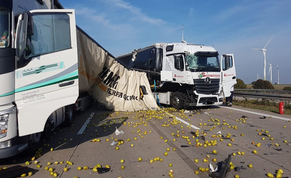 Lange Staus nach Unfall auf der A9