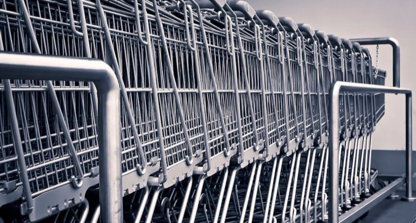 Protest gegen Supermarkt