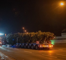 Rangieren vor dem Domplatz Parkhaus ...