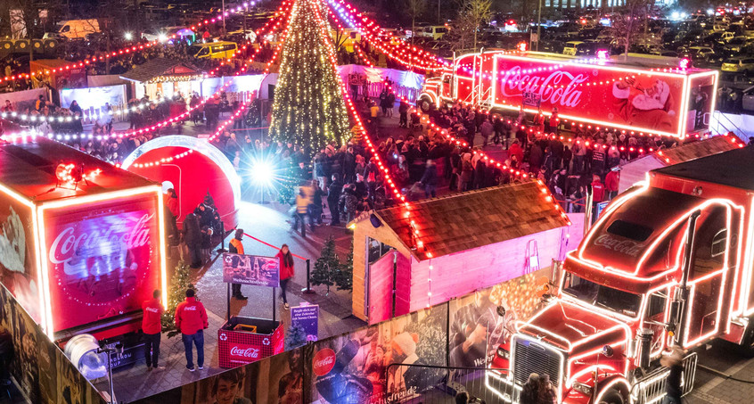 Weihnachtstrucks machen Halt in Thüringen