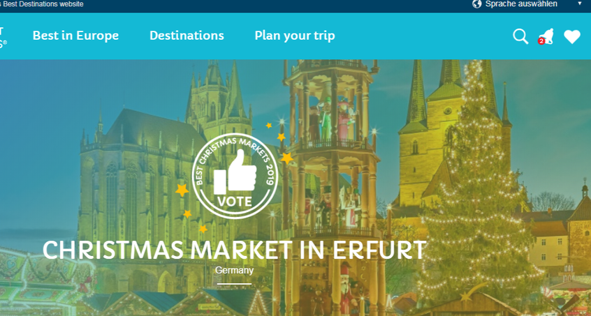 Haben wir den schönsten Weihnachtsmarkt Europas? 