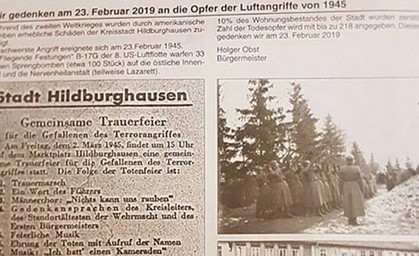 Amtsblatt mit Anzeige aus NS-Zeit gelöscht 