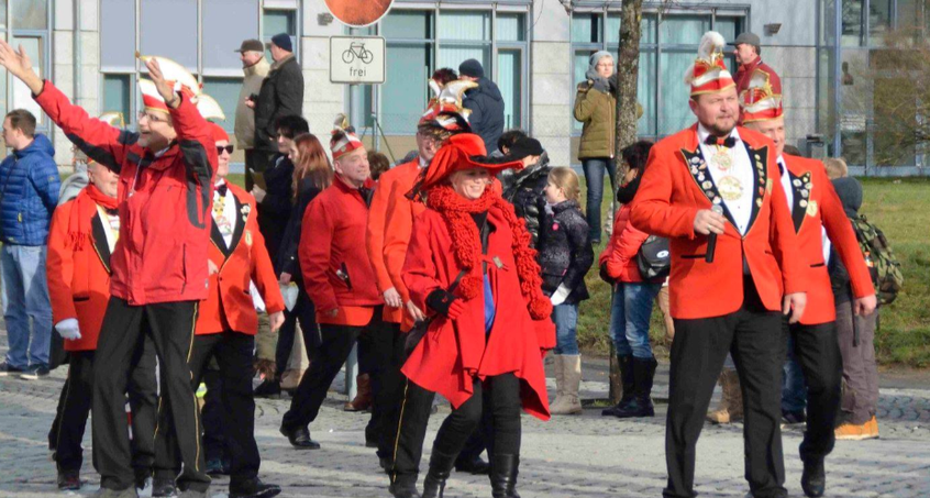 Faschingsumzug durch die Innenstadt 