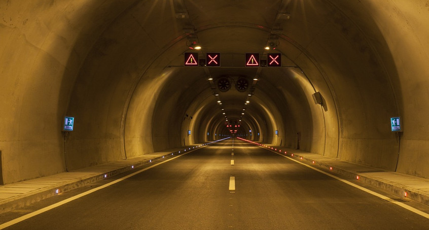 Höllbergtunnel wegen Wartungsarbeiten gesperrt