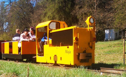 Ausflug mit der Ferienlandeisenbahn am 1. Mai