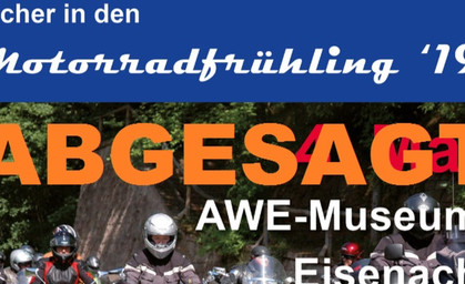 Motorrad Aktionstag abgesagt