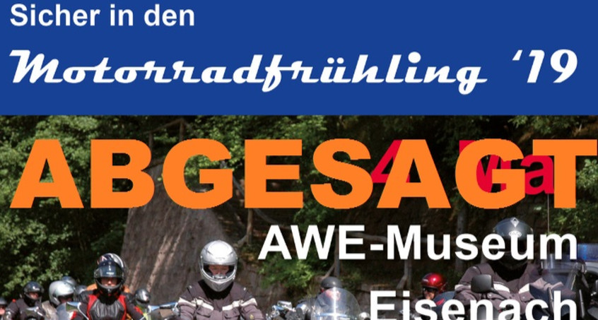 Motorrad Aktionstag abgesagt