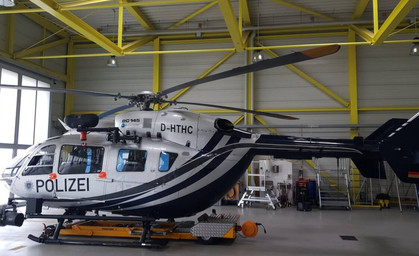 Neuer Hubschrauber für Thüringer Polizei