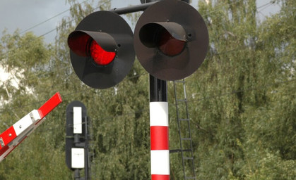 Rollstuhlfahrer fast von Zug erfasst