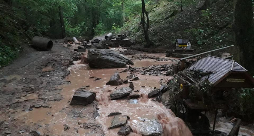 Märchenwald durch Unwetter komplett zerstört