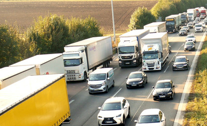 A9 Richtung Berlin gesperrt