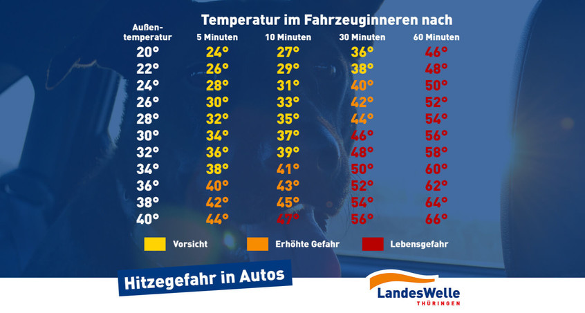 Hitzefalle Auto - was man beachten sollte