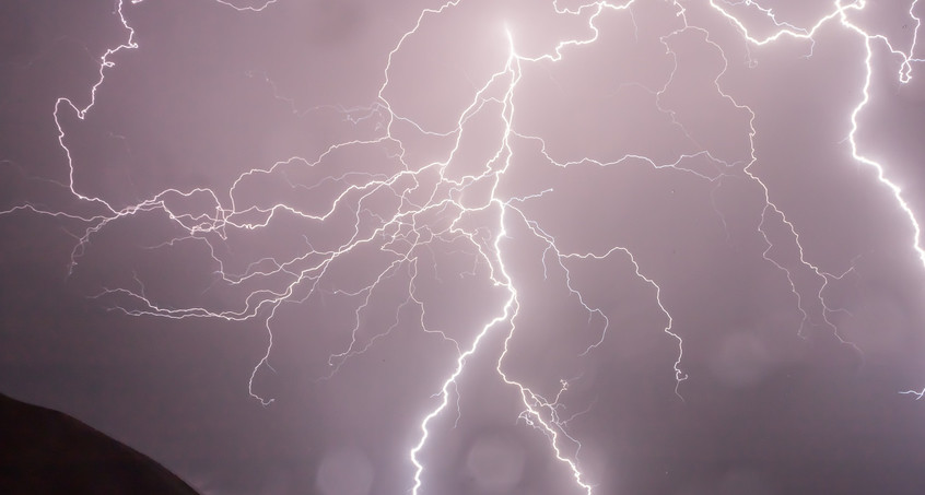 Mehr als 17.000 Blitze in Thüringen