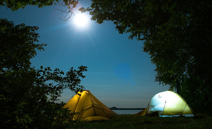 Wildcampen ist in Thüringen verboten