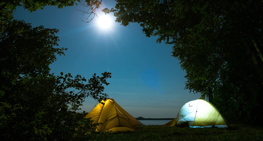 Wildcampen ist in Thüringen verboten