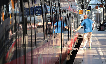 Am Wochenende: Zugausfälle und Ersatzbusse