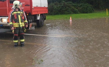 Kurze, heftige Unwetter richten Schäden an