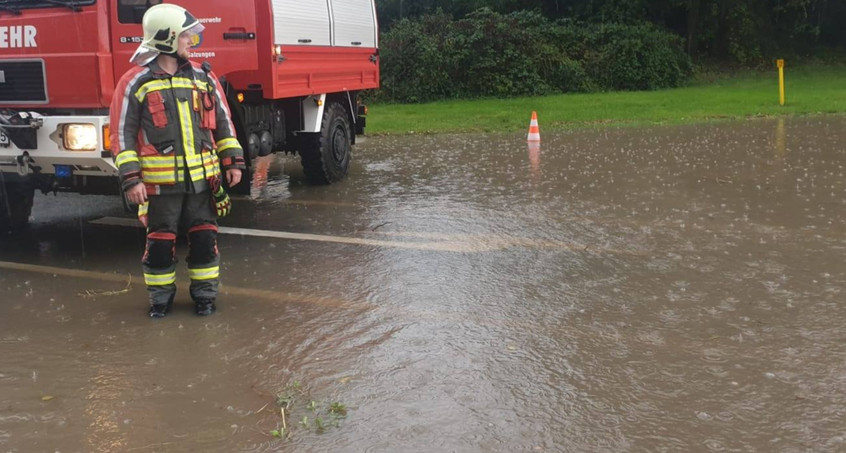 Kurze, heftige Unwetter richten Schäden an