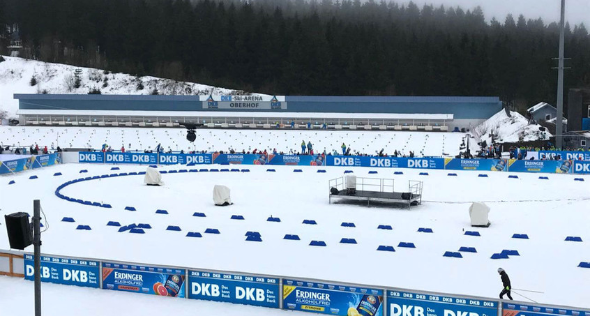 Skiarena Oberhof wird umgebaut