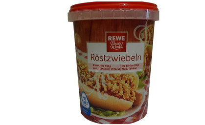 Rewe ruft Röstzwiebeln zurück