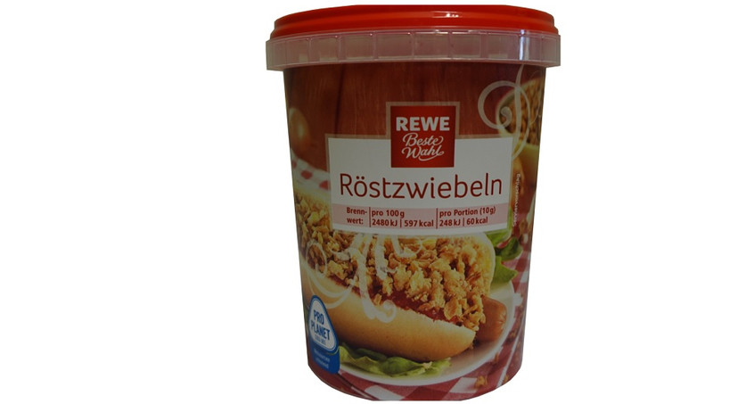 Rewe ruft Röstzwiebeln zurück