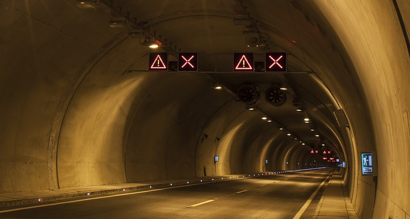 Tunnel auf der A 71 heute Nacht gesperrt