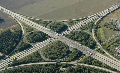 Mehrtägige Bauarbeiten an Hermsdorfer Kreuz starten