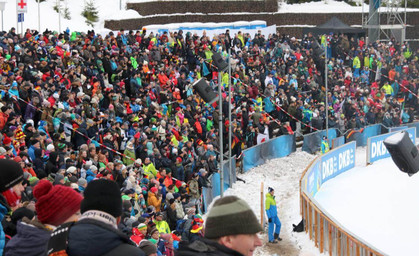 Biathlon Weltcup in Oberhof