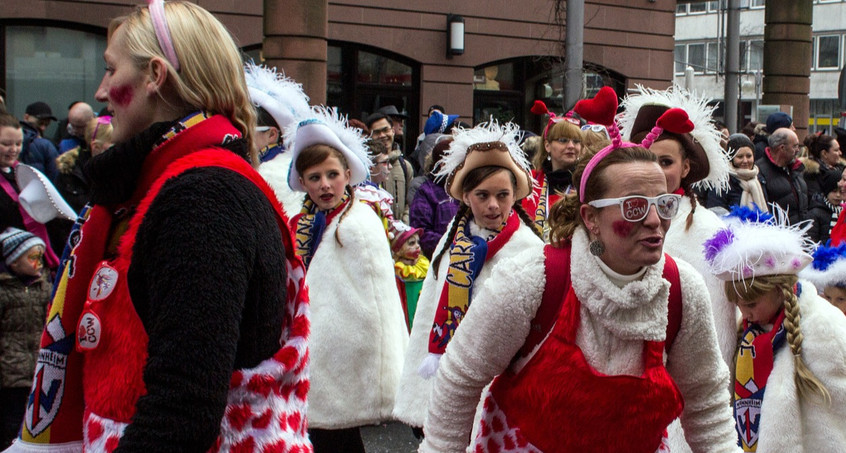 Rosenmontagsumzüge in Thüringen