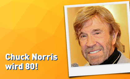 Chuck Norris wird 80!
