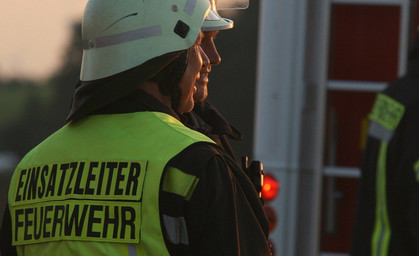 Großbrand in Tierfutterfirma