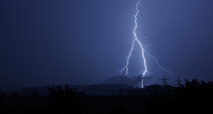 Starke Gewitter am Wochenende in Thüringen