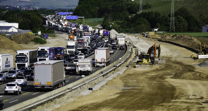 Baustellen auf Thüringer Autobahnen