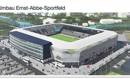 Neues Stadion für Jena vorgestellt