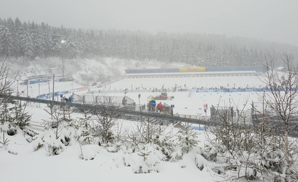 Doppelte Biathlonfreude in Oberhof