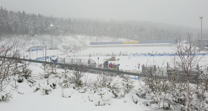 Doppelte Biathlonfreude in Oberhof