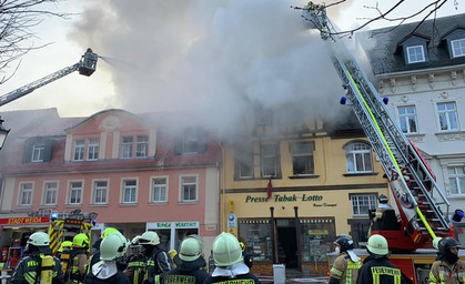 Große Hilfsbereitschaft nach Brand in Weida