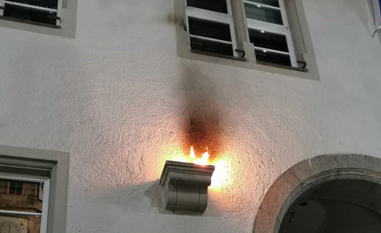 Brandanschlag auf Nordhäuser Rathaus