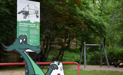 Spendensammlung für den Drachenspielplatz