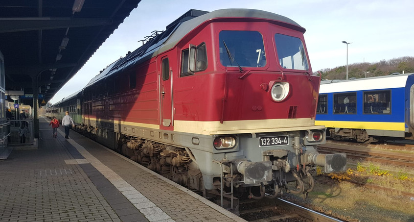 Frühlings-Express rollt von Gera nach Dresden