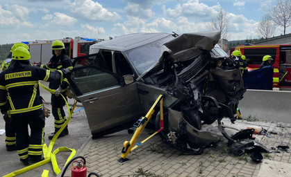 Tödlicher Unfall am Rennsteigtunnel