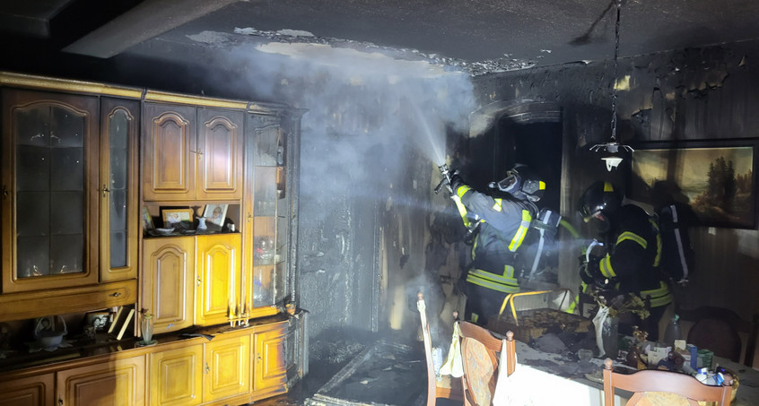 Schleizer Feuerwehrmann rettet Ehepaar aus brennender Wohnung 