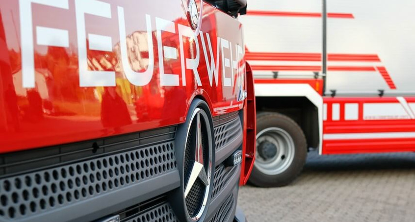 Bauarbeiten für neue Feuerwehr-Fahrzeughalle sind angelaufen 